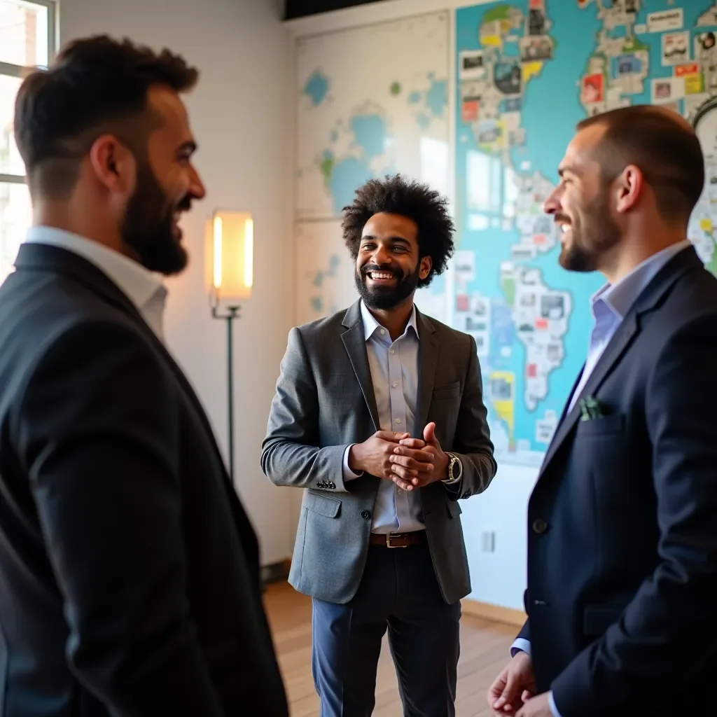 Modern sustainable workspace